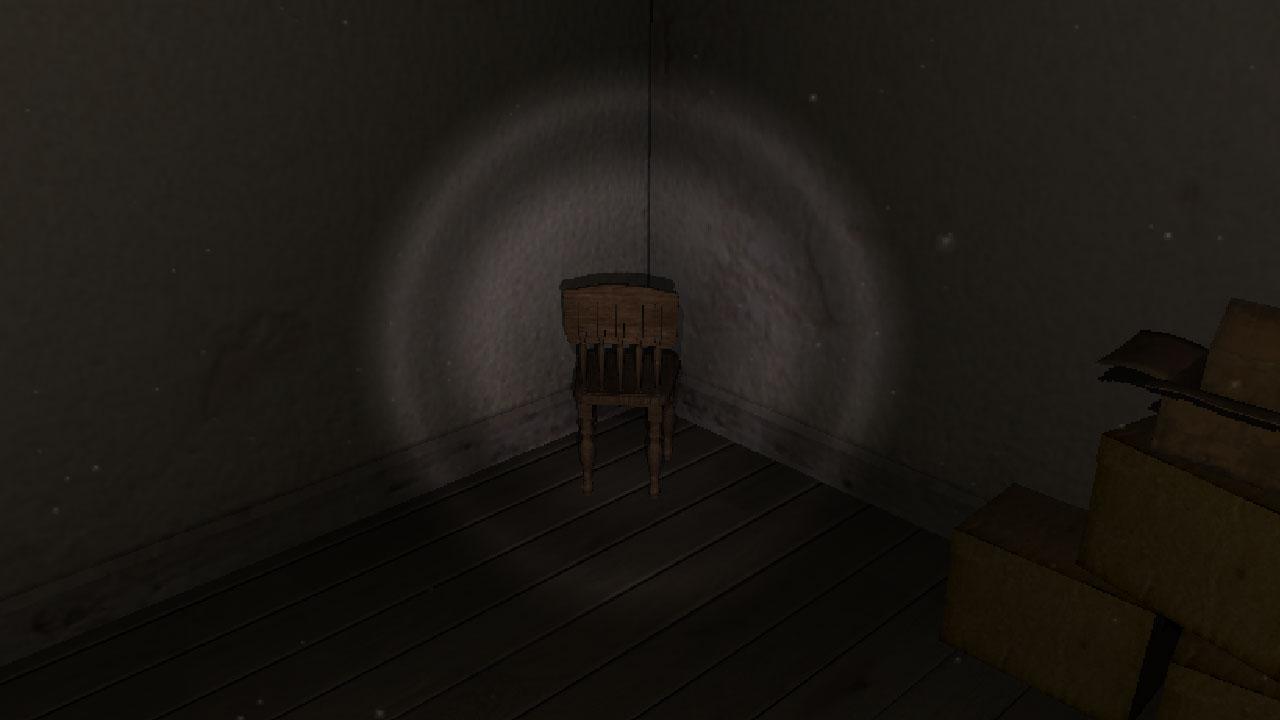 A chair in the room is a VR horror game!