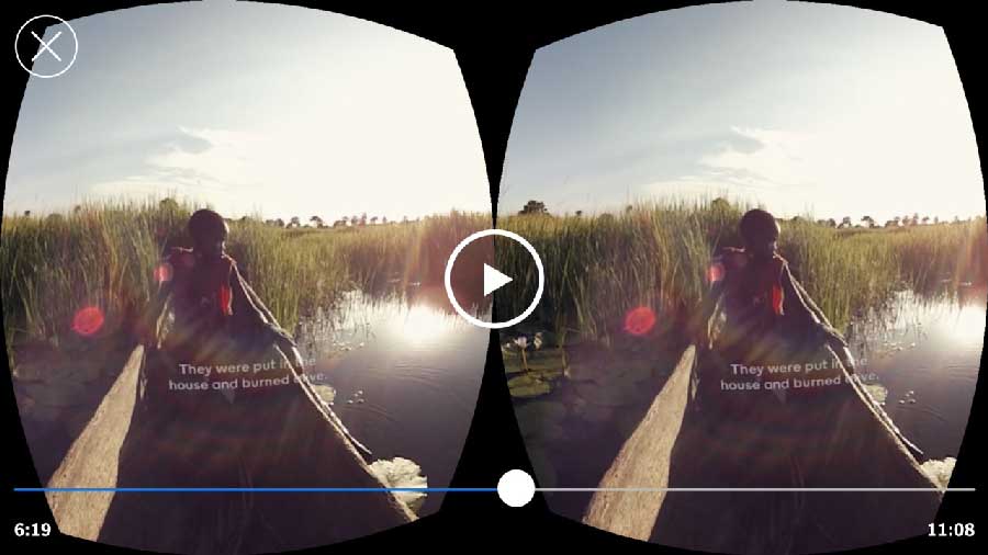 Even New York Times has it's own VR app. Download the app for free today to experience short documentary likes videos.