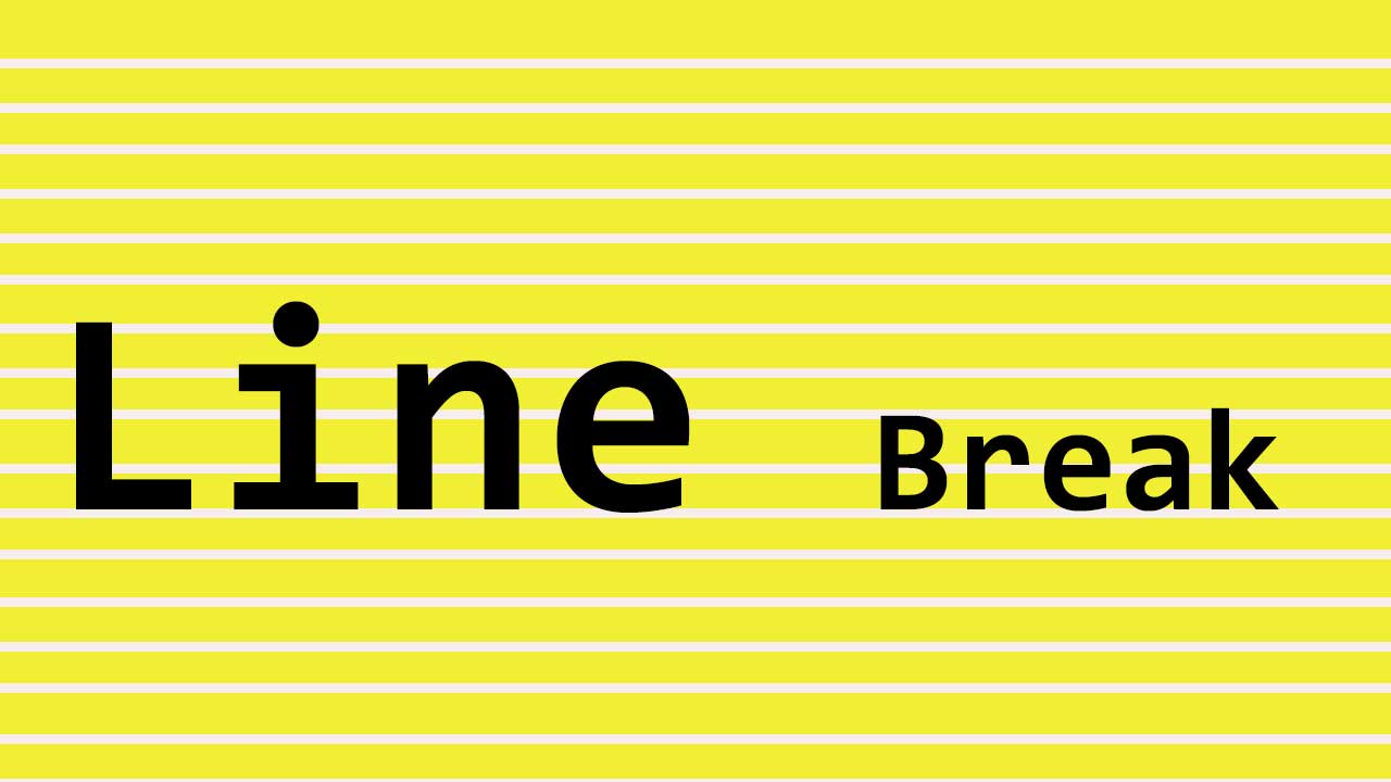 line-break