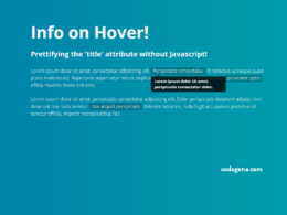 show-tooltip-on-hover