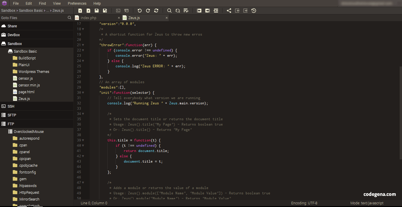 free text editor for html