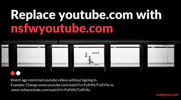 5 easy ways to bypass youtube age restriction codegena