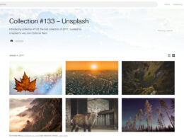 unsplash collection - set photos as desktop wallpapers automatically