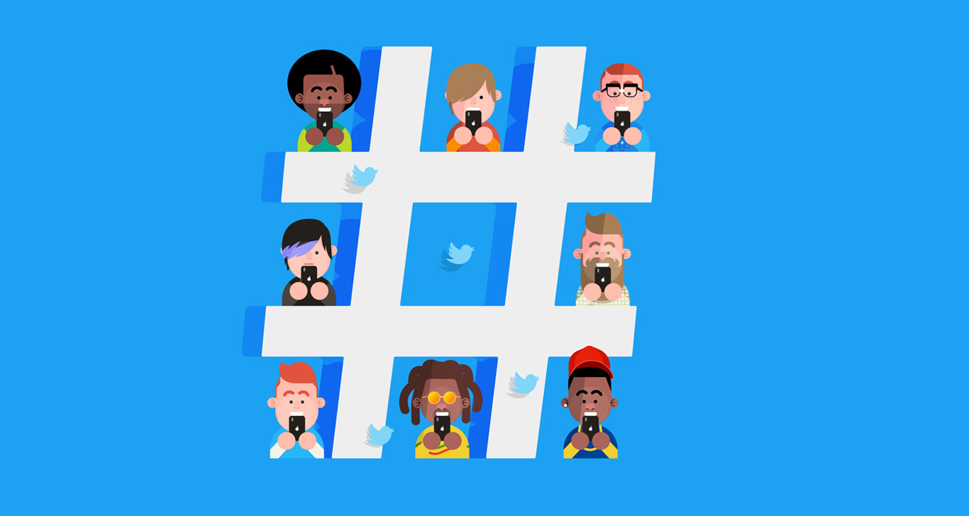 use hashtags to increase twitter engagement