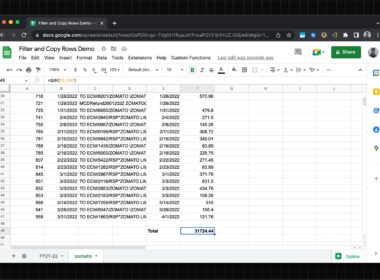Copy rows based on cell value in google sheets